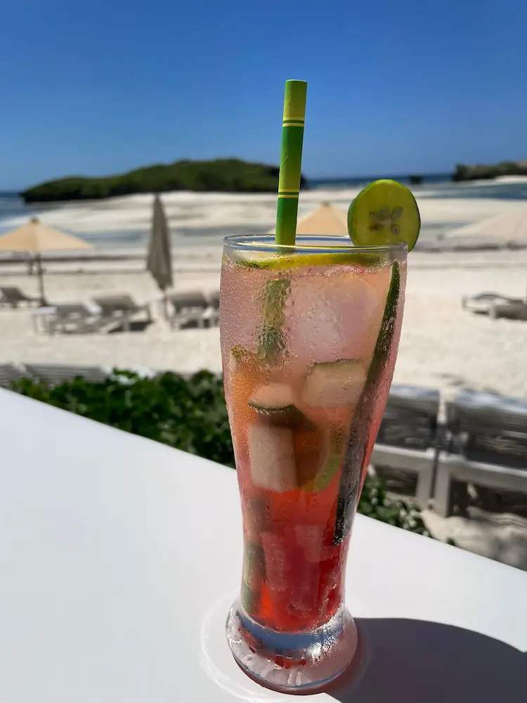 Sunset cocktail